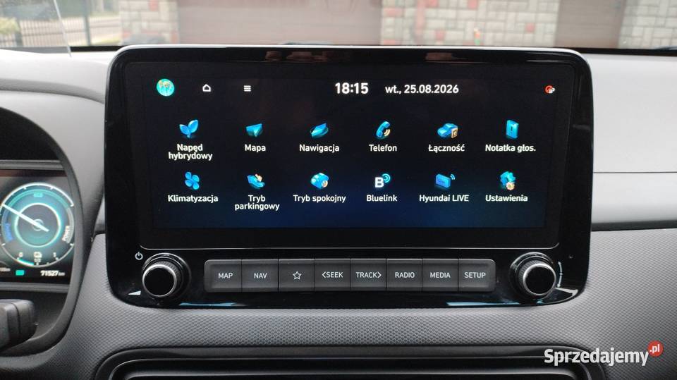 Hyundai Kona Hybrid 16 Automat 141 super stan kurtyny powietrzne sprzedam