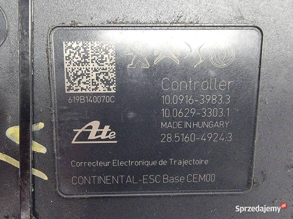 POMPA ABS HAMULCOWA OPEL CORSA F 9836177780