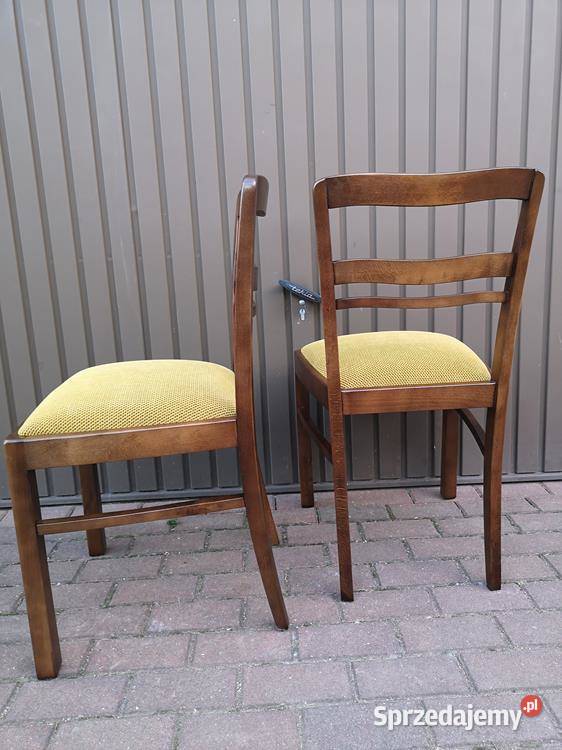 Krzesła ARTDECO Stare Antyk Komplet 2 Sztuki Swarzędz