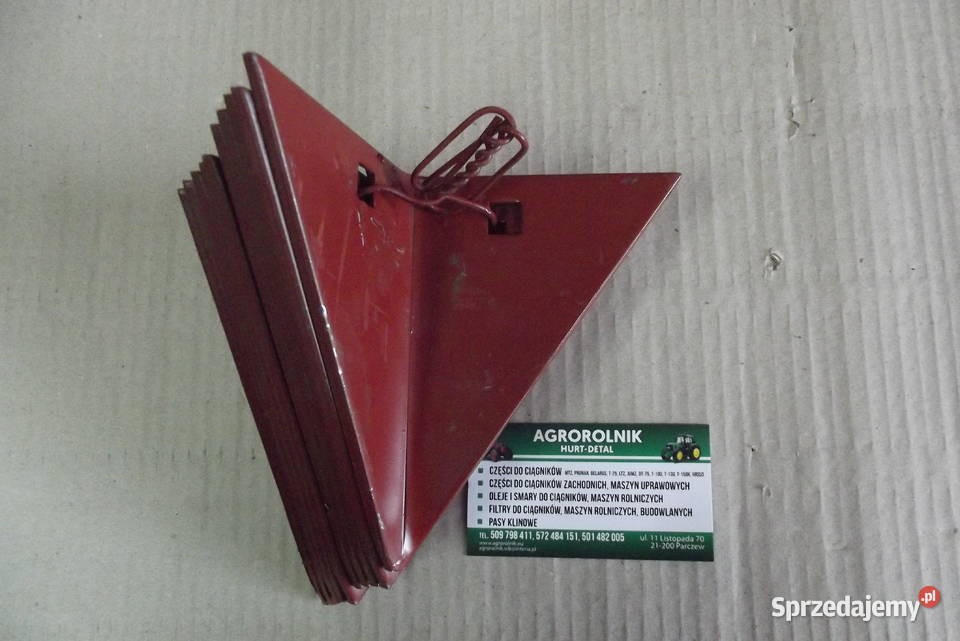 Lemiesz czubek obsypnika Obsypnik Sadzarka Maszyny rolnicze Parczew