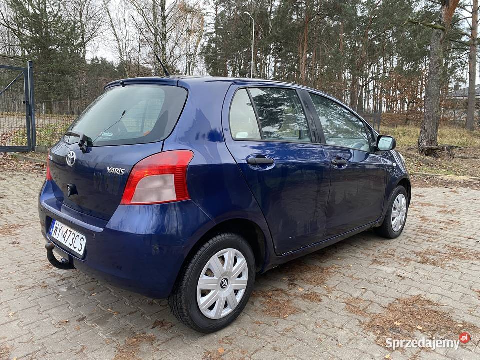 Toyota Yaris 13 LPG 2008 HAK klimatyzacja mazowieckie Warszawa sprzedam