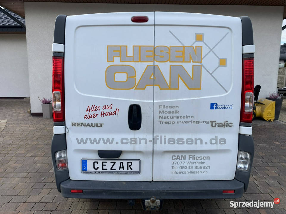 Renault Trafic 20 115 6 biegów klima blaszak z śląskie Konradów sprzedam