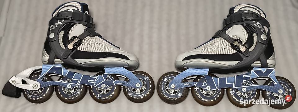 Rolki Alex AX90 40 wkładki 23 kółka 90 mm ABEC 7 Skating Piotrków Trybunalski