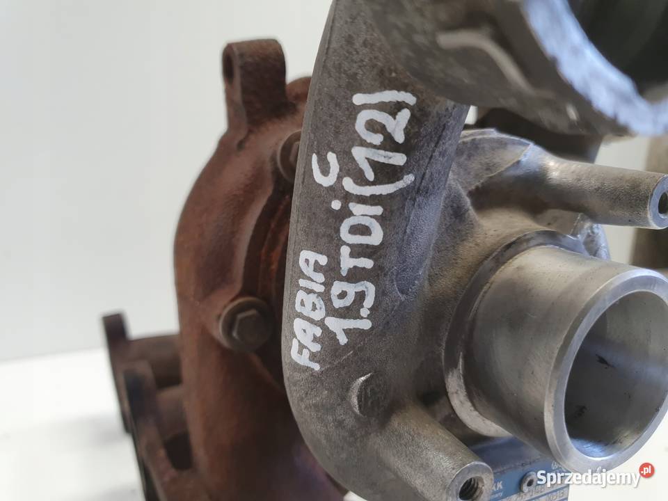 TURBOSPRĘŻARKA VW Golf V 19 TDI turbo 038253014B Rudka