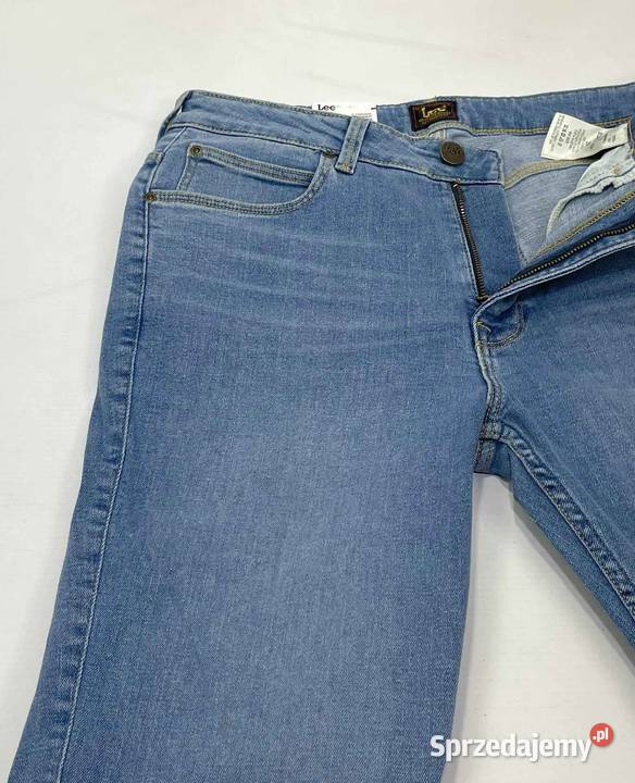 Spodnie damskie jeansy Lee Scarlett High Grey Łódź sprzedam