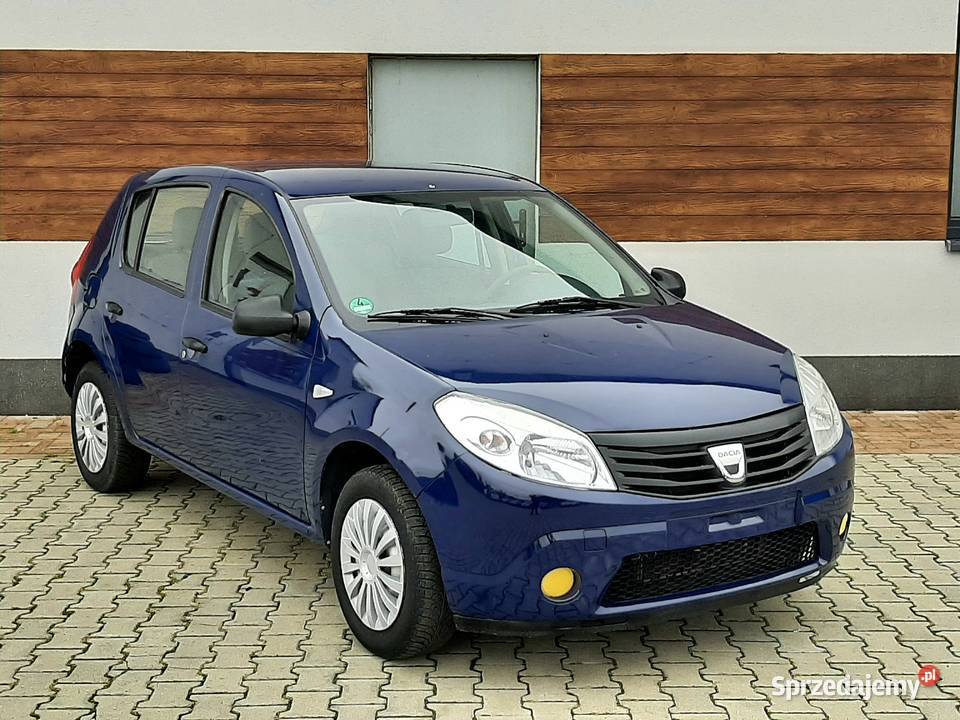 Ładna Dacia Sandero 14 8v MPI 2010 Niski łódzkie