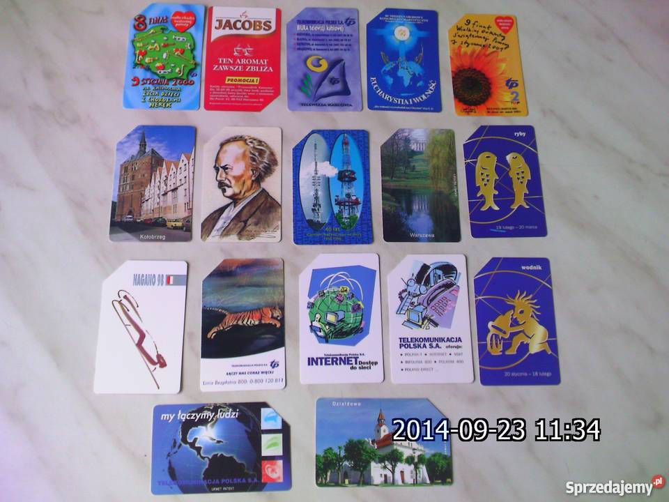 Karty telefoniczne magnetyczne i chipowe Bydgoszcz