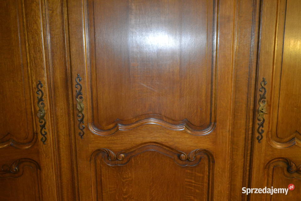 szafa ludwikowska 3 drzwiowa dąb Meble Będzin