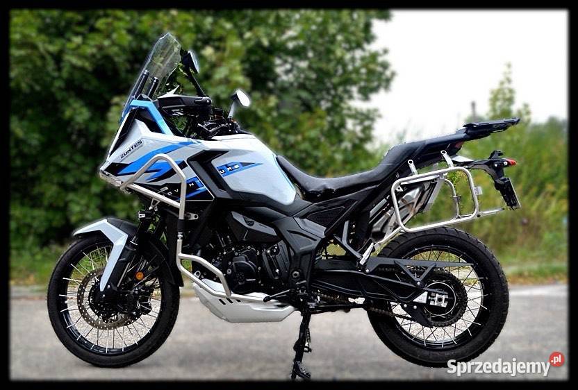 Zontes 703F salon 2025 KTM Adventure Benelli TRK uszkodzony