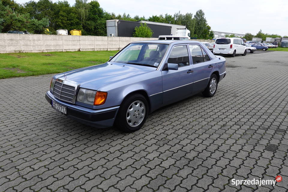 Mercedes W124 200E Webasto El fotel kierowcy Zarejestrowany w Polsce Zgierz