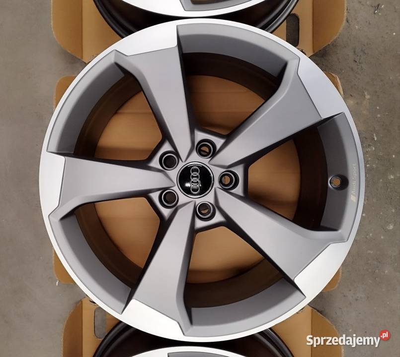 NOWE Oryginalne felgi Audi Rotor S4 A4 S5 A5 19 Grodków