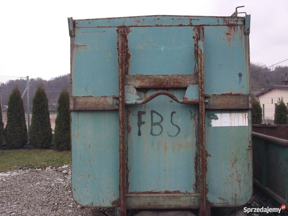 Kontener do hakowca DIN 30722 Pozostałe Rzepiennik Strzyżewski