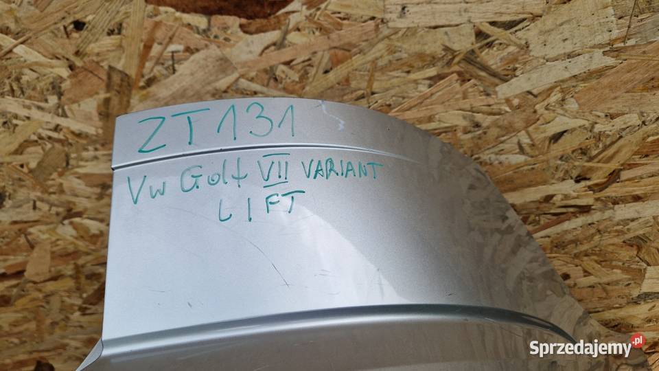 VW GOLF 7 VII VARIANT LIFT 370 ZDERZAK TYŁ TYLNY Słowikowo