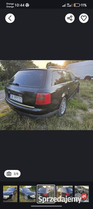 Audi A6 C5 19 TDI Limousine nieuszkodzony Wrocław