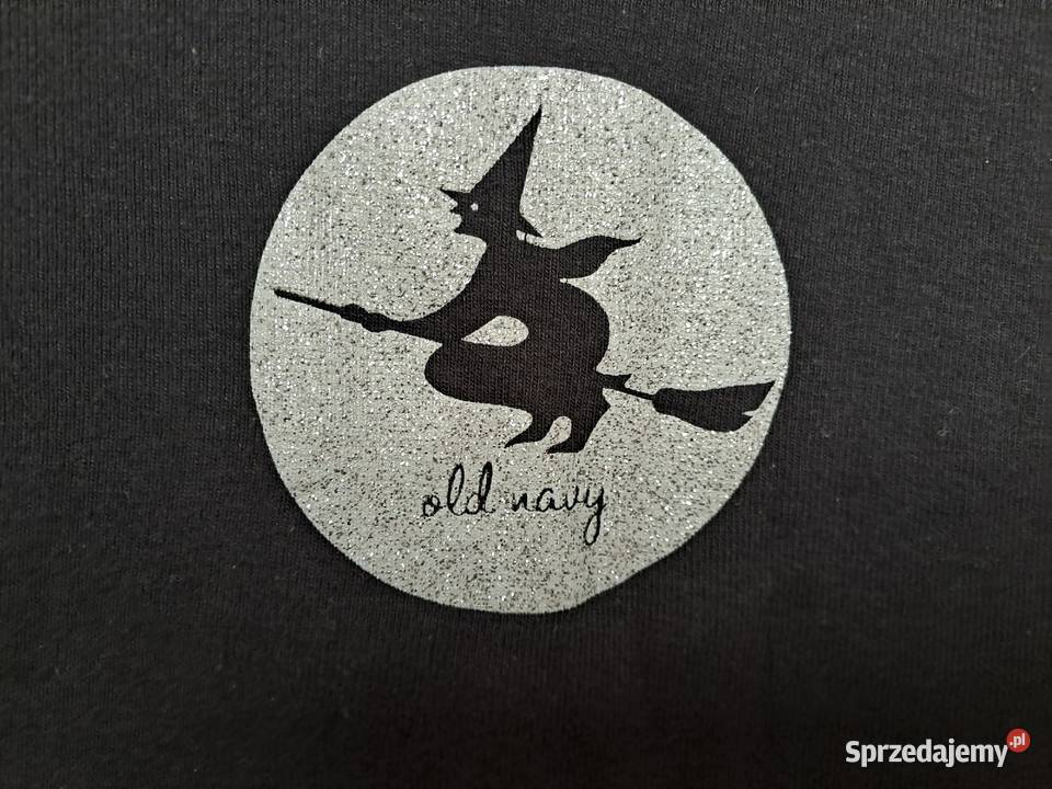 Old Navy Halloween bluzka Czarownica długi rękaw 13 lat+