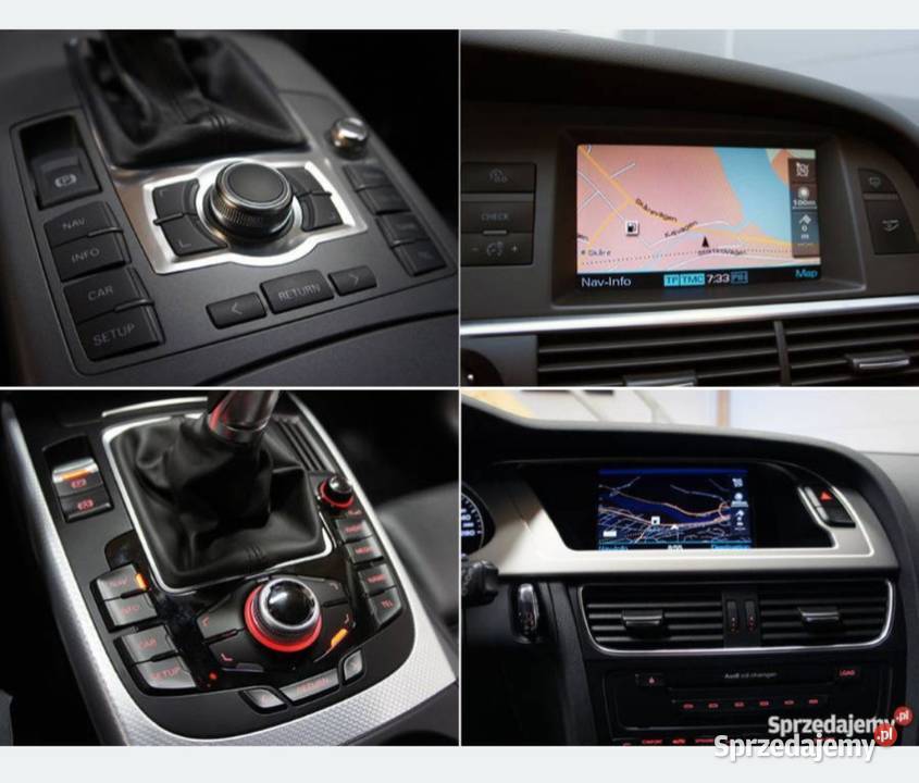 Polskie menu do Audi A4 A5 A6 A8 Q3 Q5 z GPS i akcesoria Aleksandrów Łódzki