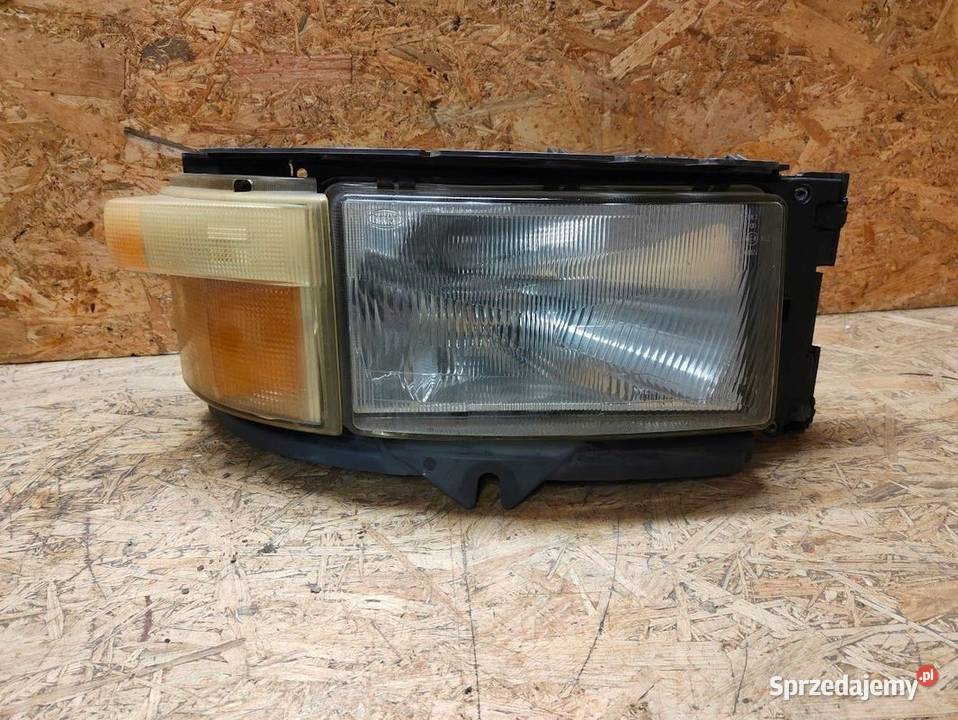 Reflektor Lampa Prawa Scania R 2007 osobowe wielkopolskie Pleszew