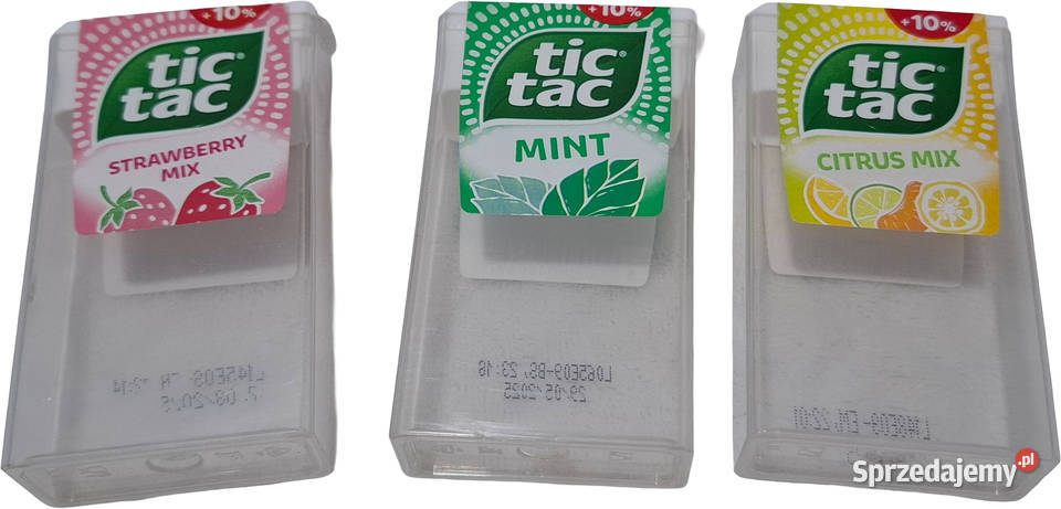 Pudełko TicTac większe 2x5x85 3 Kreatywne Czeladź sprzedam