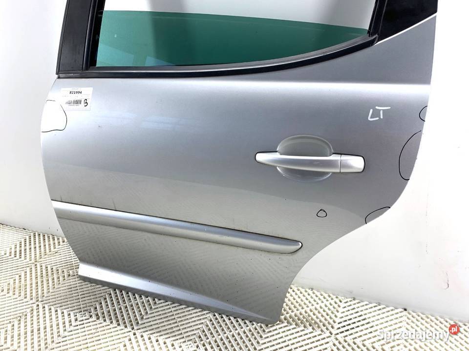 DRZWI LEWY TYŁ PEUGEOT 207 Kombi 0615 LAKIER