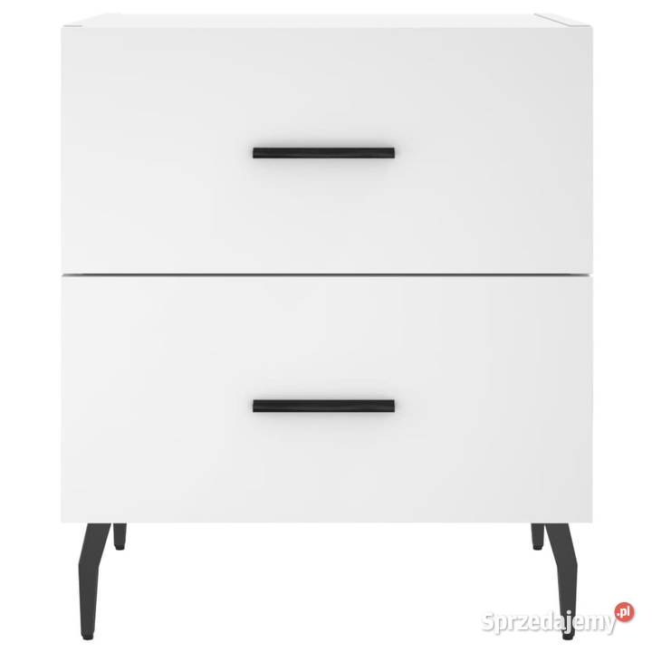 Szafki nocne 2 białe 40x35x475 WM827341 Nocne