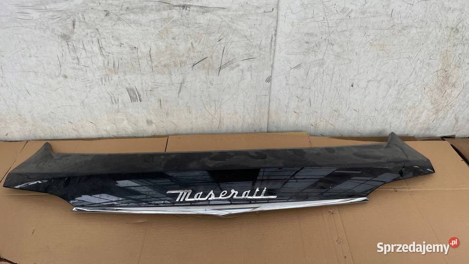 BLENDA KLAPY TYŁ MASERATI LEVANTE 670042733 osobowe Gorzów Wielkopolski