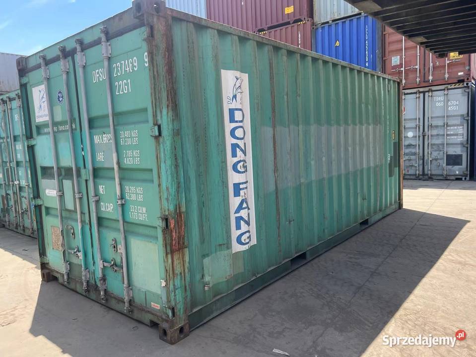 Kontener morski magazynowy 20DV 6 metrowy Siemianowice Śląskie sprzedam