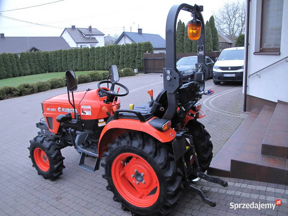 Mini Traktorek Kubota EK1261 4X4 26 Wspomaganie lubelskie Międzyrzec Podlaski