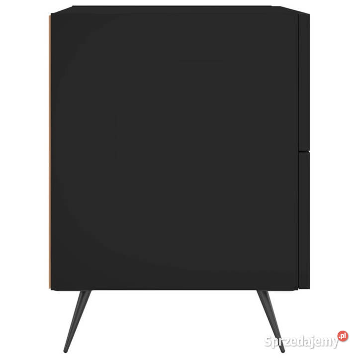 Szafki nocne 2 czarne 40x35x475 WM827247 Warszawa