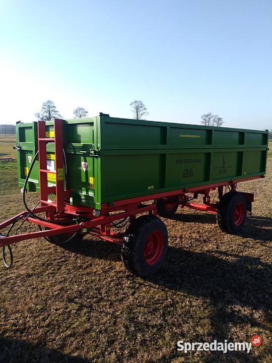 Przyczepa wywrotka autosan D35 kaczka Momocicha