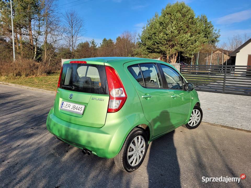 SUZUKI SPLASH 10B OPŁACONY Z NIEMIEC BOGATA światła przeciwmgielne
