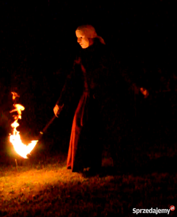 Karmazyn Fireshow taniec z ogniem Rękodzieło