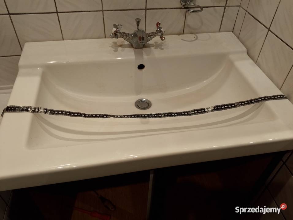 Umywalka 80szer z baterią szafką łódzkie Łódź