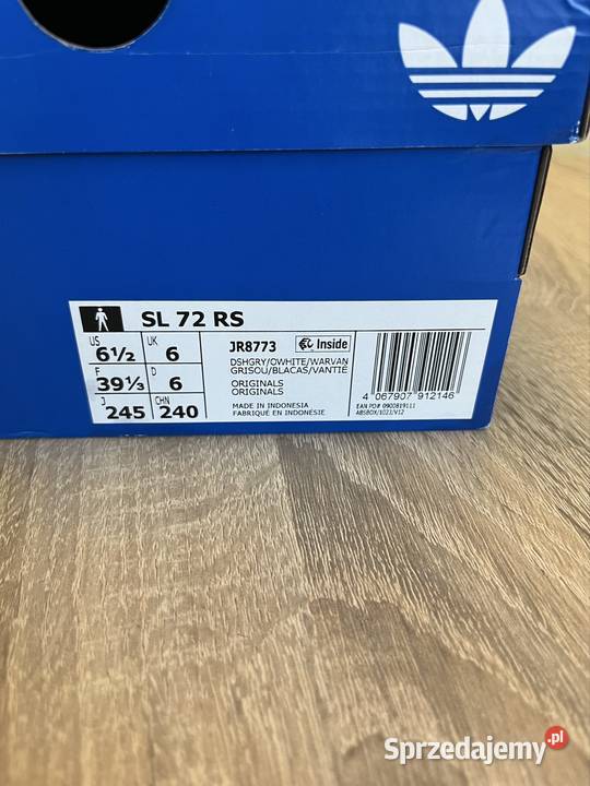 Adidas SL 72 RS Unisex 39 sneakersy niskie