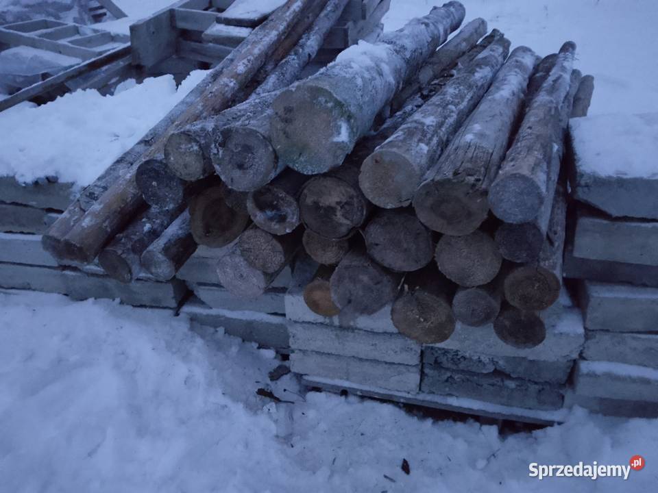 Stemple budowlane sosnowe jodłowe suche metr