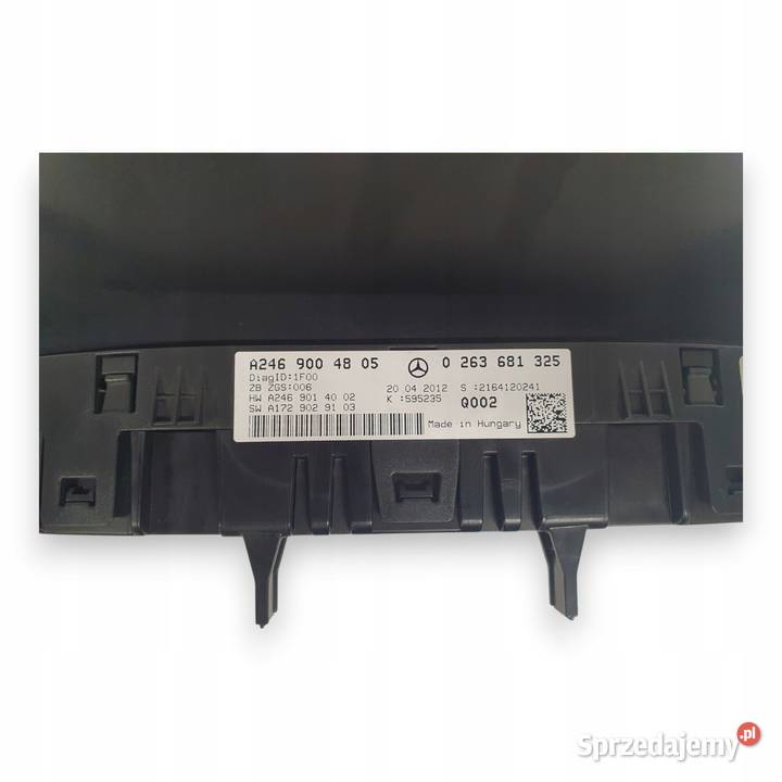 LICZNIK ZEGARY A2469004805 Mercedes W246 16 CGI