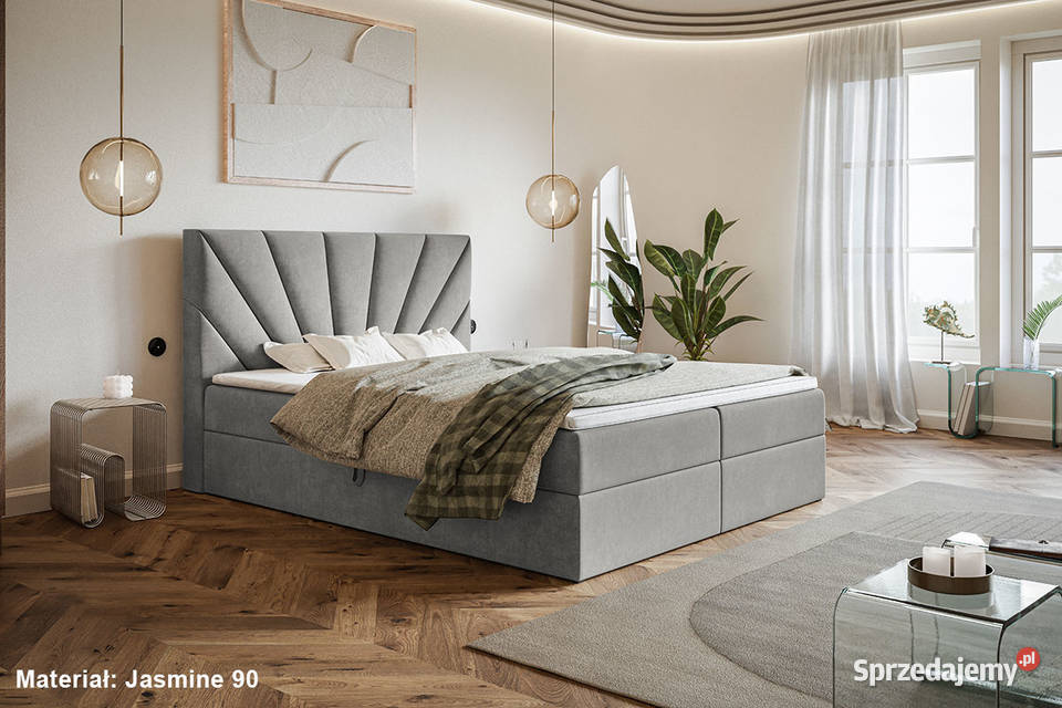 Łóżko kontynentalne ASPEN 120140160180x200 z Szczecin