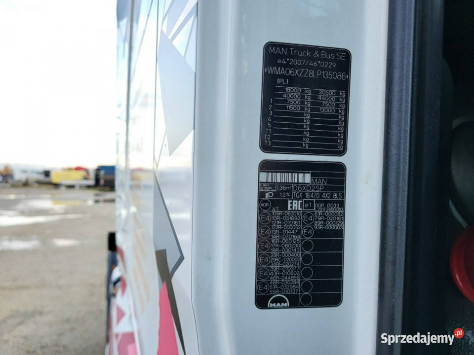 MAN Tgx diesel Komorniki