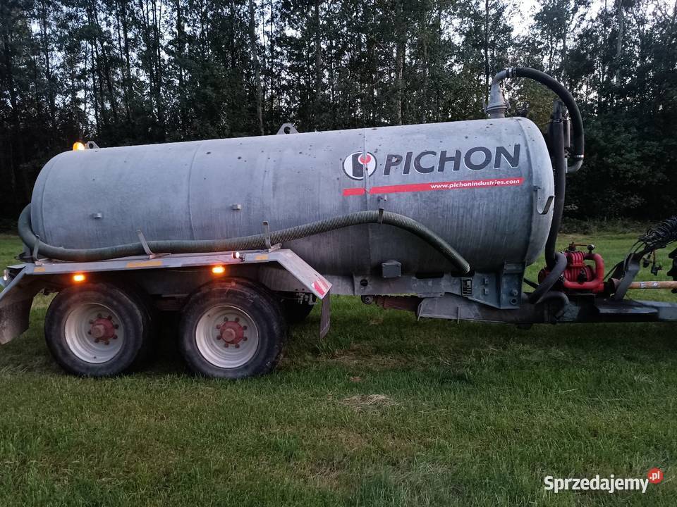 Beczka asenizacyjna Pichon 1080l 2014 łódzkie Wielgomłyny sprzedam