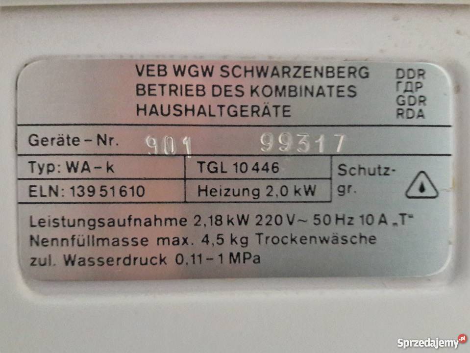 Pralka WAK Foron NRD