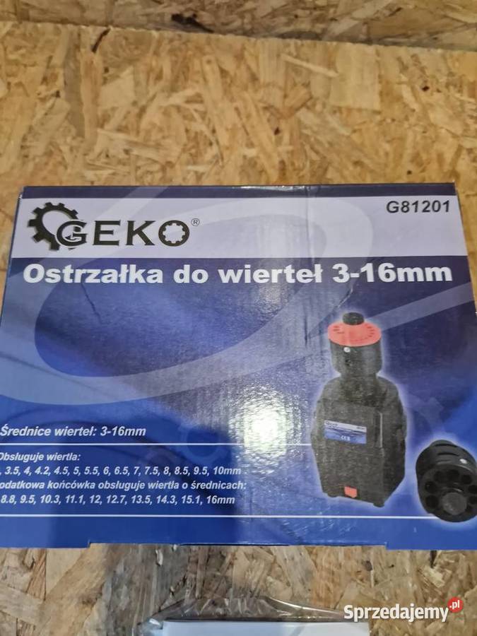 Ostrzałka o mocy 90W do ostrzenia wierteł 316 mm Głogowa