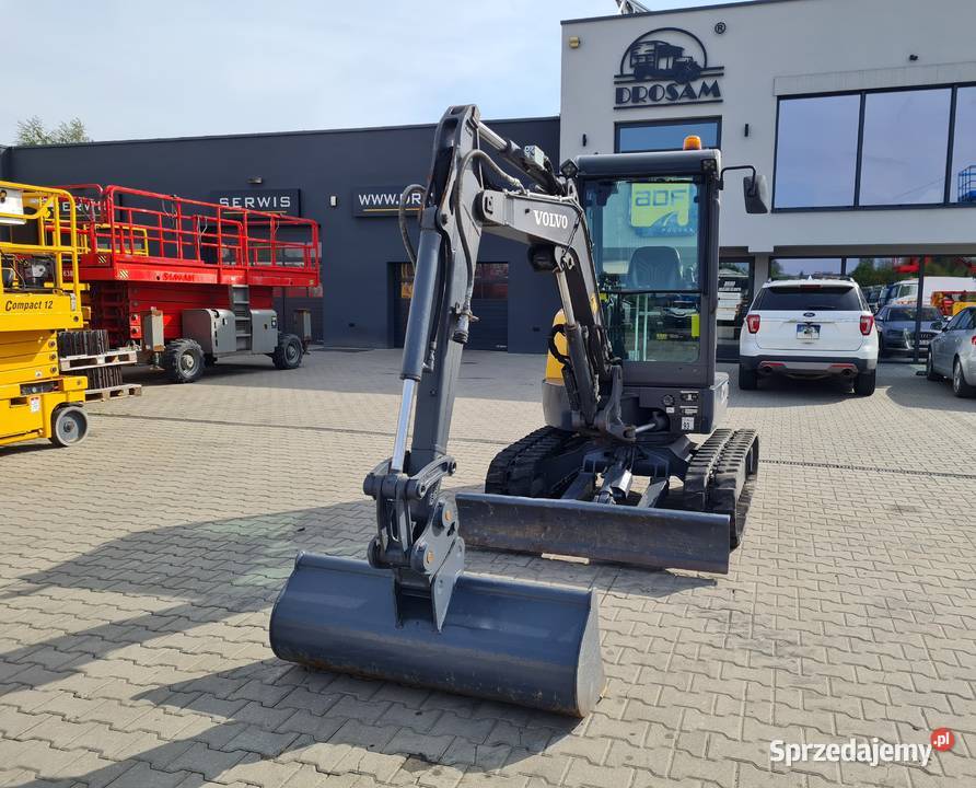 VOLVO EC27D minikoparka 2018 małopolskie Dąbrowa Tarnowska sprzedam