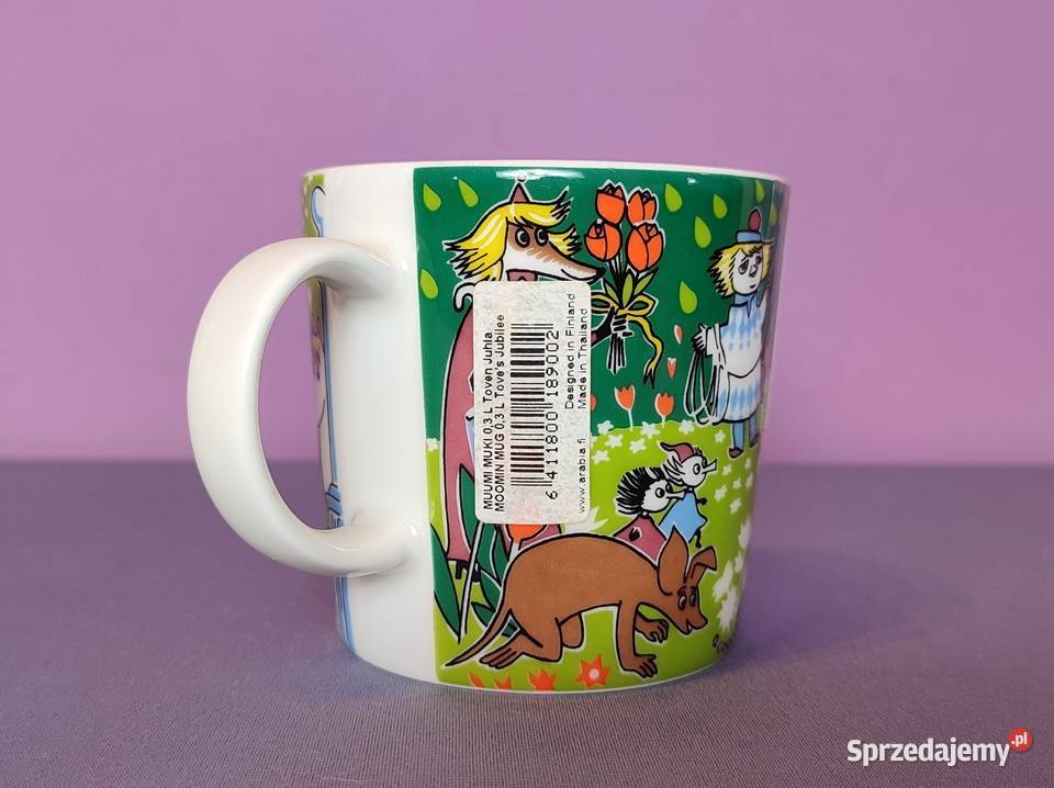 MUMINKI kubek Moomin Arabia Finland JUBILEUSZ małopolskie Jasień