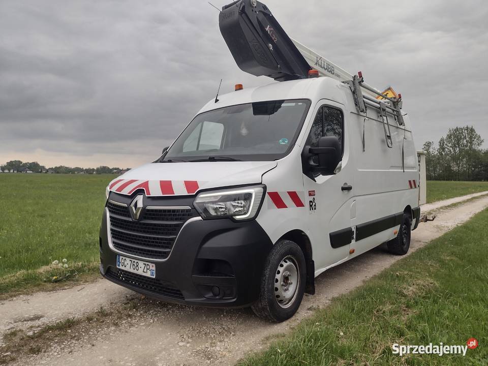 Renault master podnośnik koszowy zwyżka 125 m