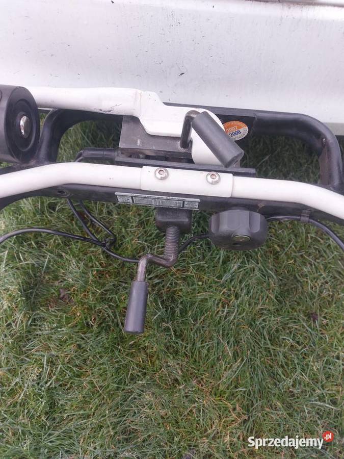 Bagażnik na 4 rowery na hak uchylny firmy MFT Zagrodno
