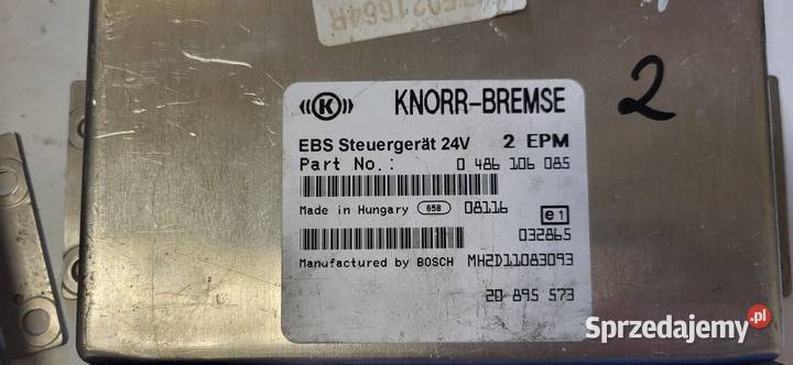 Renault Volvo DXI Sterownik Komputer Kaseta EBS pomorskie Mojusz