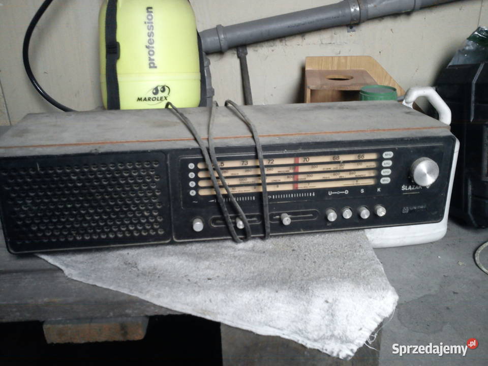 stare radio ślązak unitra diora prl