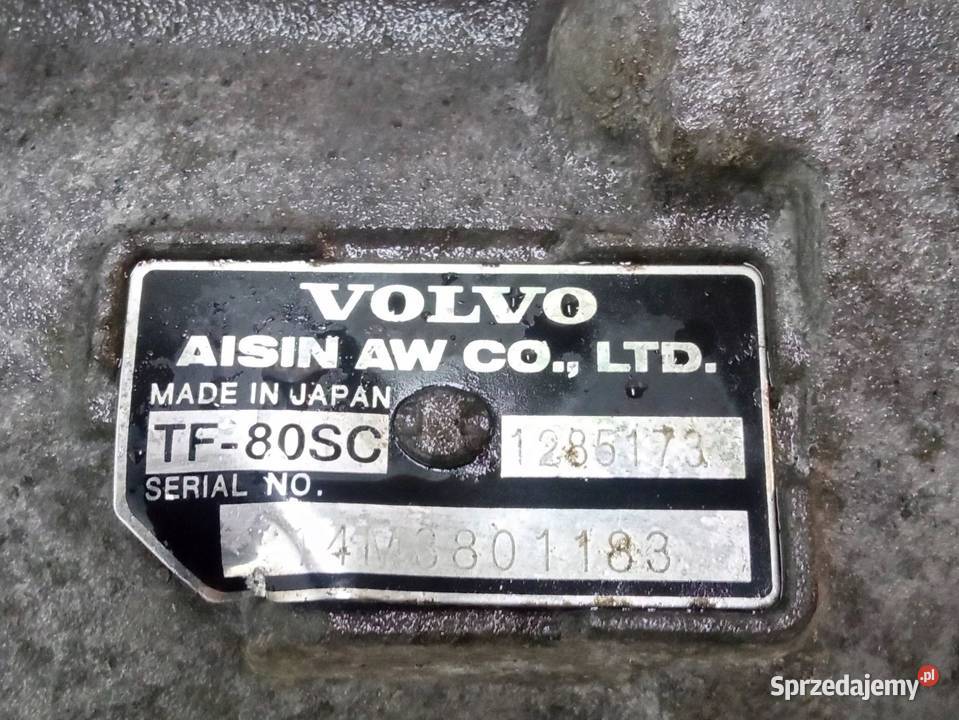 SKRZYNIA BIEGÓW AUTOMATYCZNA TF80SC 1285173 24 D osobowe świętokrzyskie sprzedam