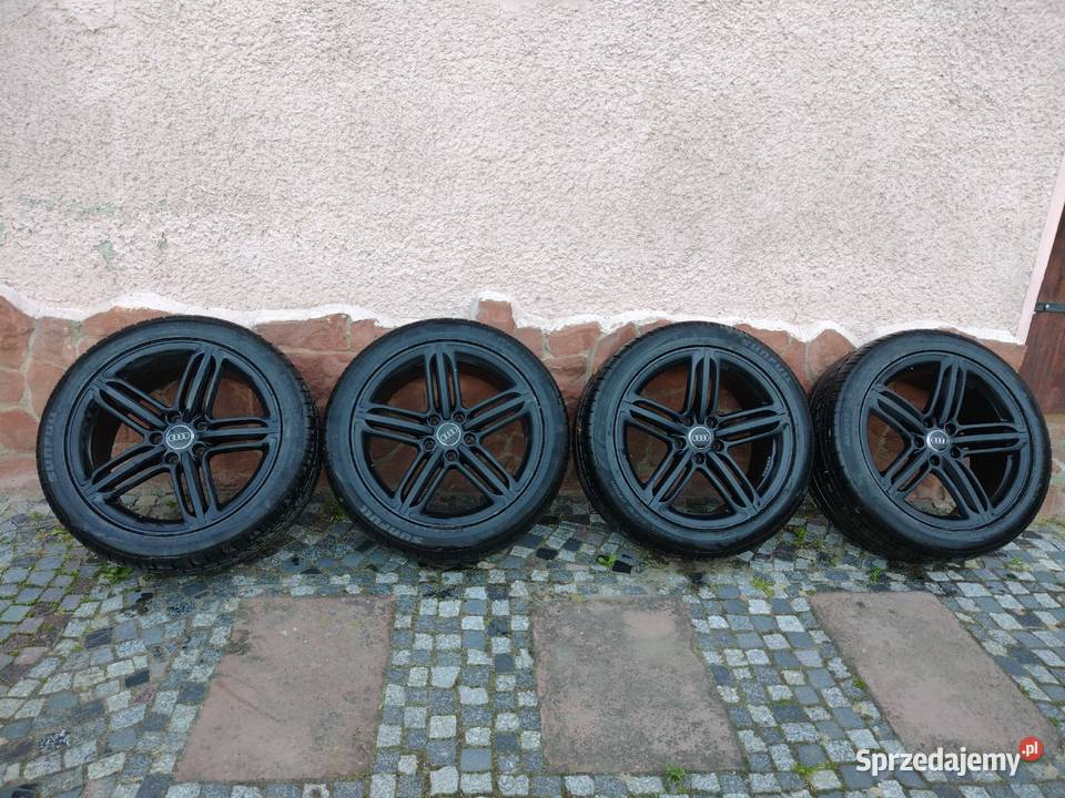 Orginalne Felgi Audi z oponami 21 Ząbkowice Śląskie sprzedam