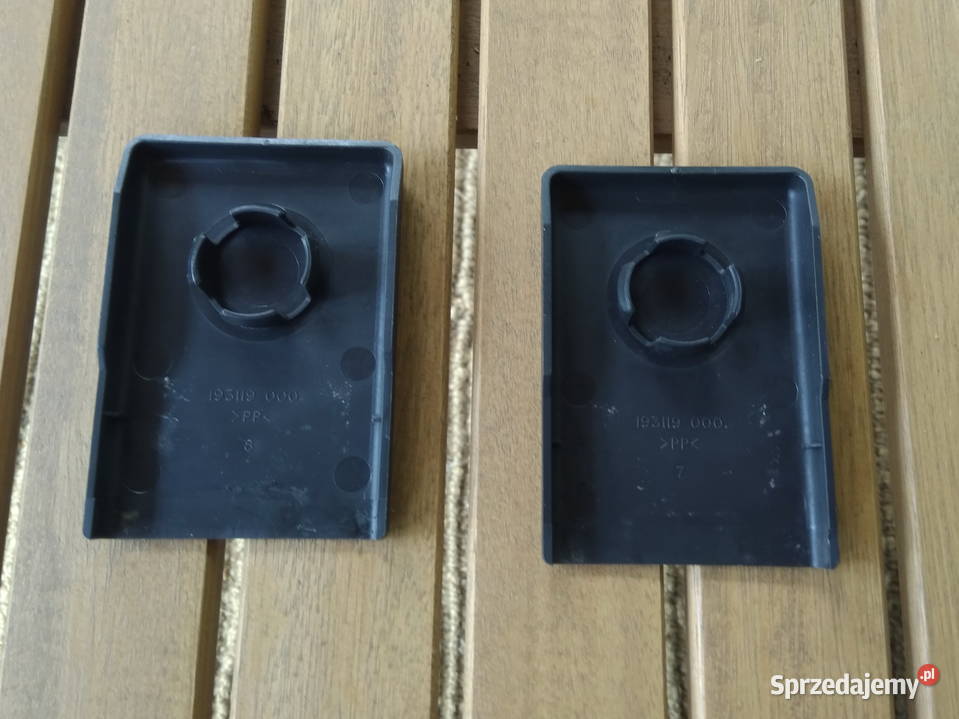 Maskownice zaślepki mocowania tylnej kanapy