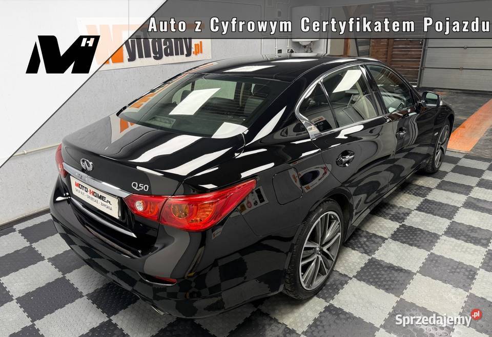 nfiniti Q50 22d sedan 19 manual salon elektryczne szyby Poznań sprzedam